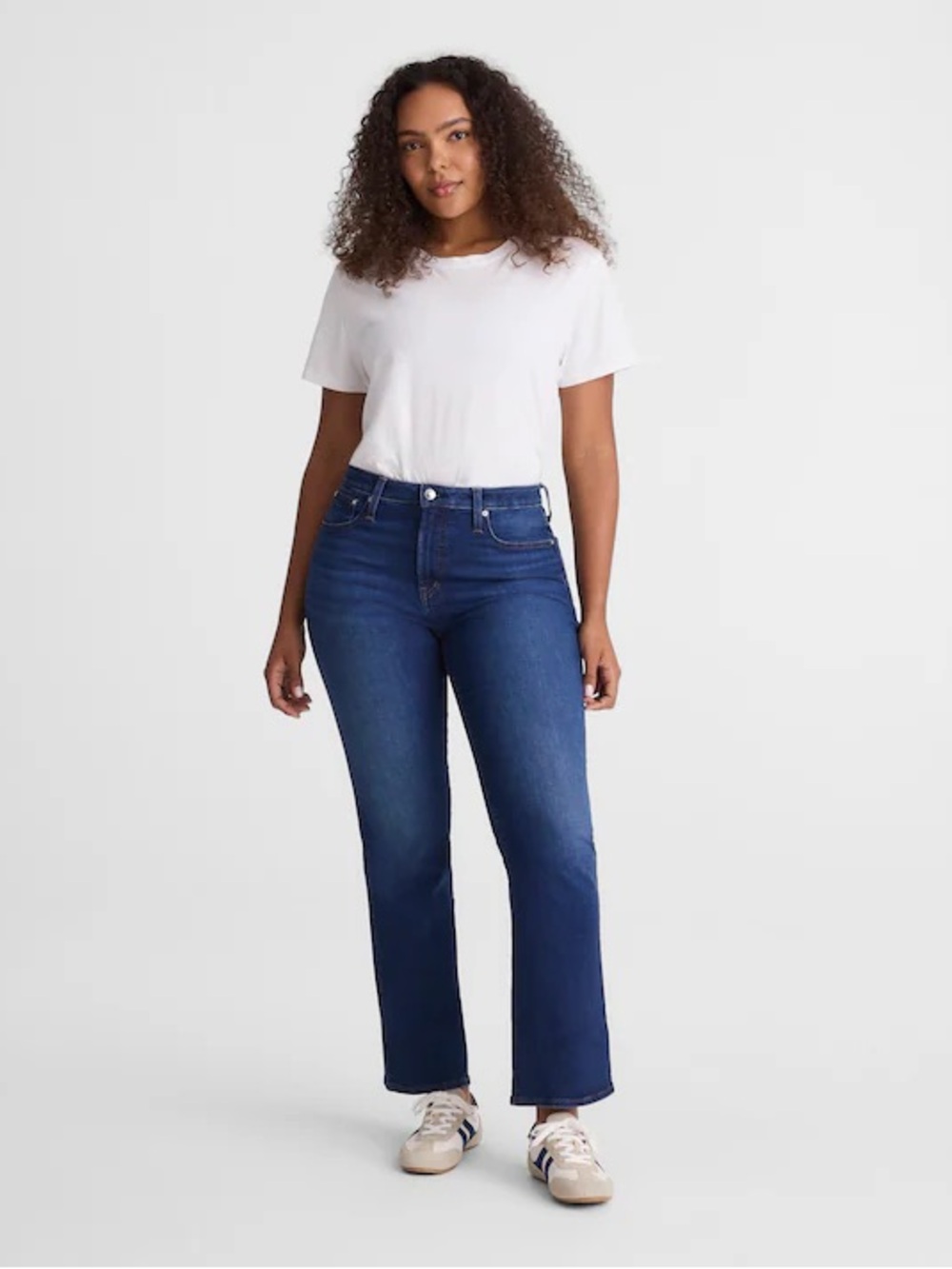 Madewell The Short Curvy Flare Crop Jean in Super Stretch Denim size 32 short
